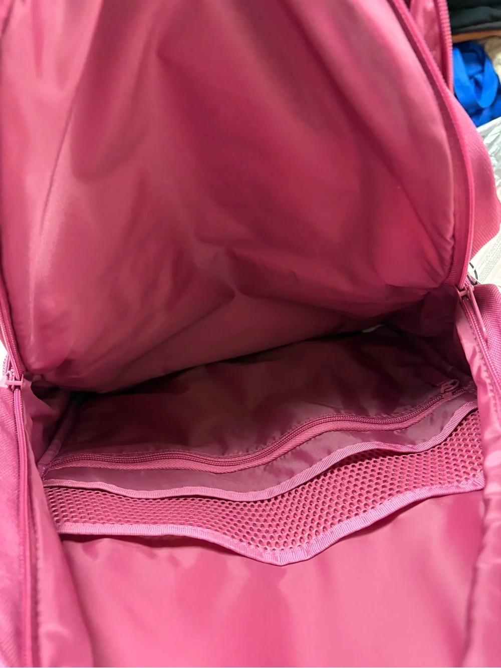 Victoria's Secret Plum Pink Backpack with Mesh Pockets - Picture 6 of 9
